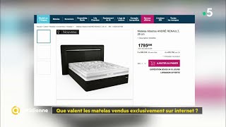 Que valent les matelas vendus exclusivement sur internet [upl. by Nole]