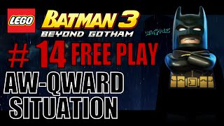 Lego Batman 3 AwQward Situation  100 All Minikits Adam West Collectibles and Characters [upl. by Yerhpmuh89]