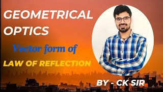 Laws of reflection in vector form gurudham [upl. by Dreeda]