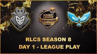 G2 vs Birds  Season 8 RLCS  League play Day 1 [upl. by Ilrak1]