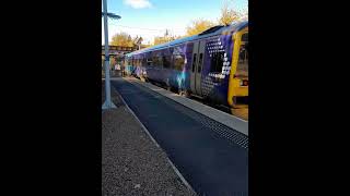 Scotrail Class 158703 departing Broughty Ferry for Dundee station as service 2L52 [upl. by Dyolf]