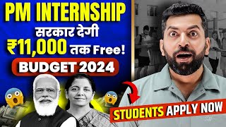 PM Internship Scheme 2024  Earn ₹11000 per Month  Free Internship for Students  Part Time Work [upl. by Calondra]