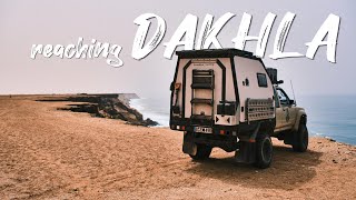 Last Stop Before Driving Into Mauritania  Reaching Dakhla  Overlanding Africa  ep20 [upl. by Soirtemed]