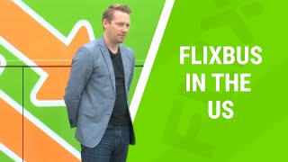 Changing the image of intercity bus travel in the US Press Conference  FlixBus [upl. by Giess]