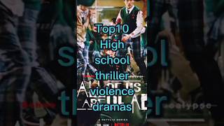 Top 10 high school korean drama ☺  shorts koreandrama [upl. by Annav973]