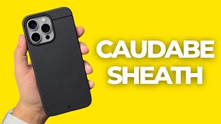 Funda Caudabe Sheath para el iPhone 15 Pro Max  Vale la pena [upl. by Nythsa]