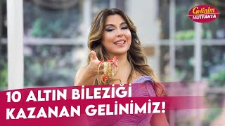 10 Altın Bilezik Hangi Gelinimizin Bileğini Süsledi  Gelinim Mutfakta 8 Kasım Cuma [upl. by Bunny]