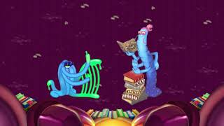 Booqwurm and Gloptic duet My Singing Monsters Mindboggle [upl. by Jairia863]