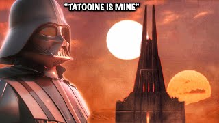 What If Darth Vader Built His Castle On TATOOINE Instead Of Mustafar [upl. by Melcher]