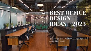 Best Office Design Ideas 2023  Interior Design Commercial Office Space  Office Design Interior [upl. by Liamsi]