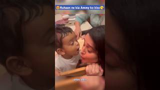 Ruhaan ne kia dipikakakar kiss maa children baby cute dipikakiduniya celebration dinner 1k [upl. by Ameyn]