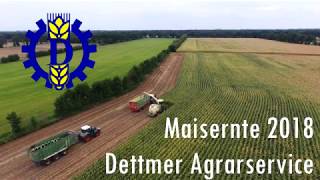 Dettmer Agrarservice Maisernte 2018 [upl. by Quick]