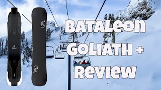 The 2024 Bataleon Goliath Plus Snowboard Review [upl. by Retsae]