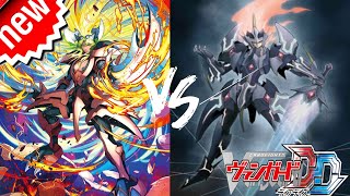 CardFight Vanguard DD Ride16 Incandescent Lion Blond Ezel VS Majesty Lord Blaster [upl. by Kirby]