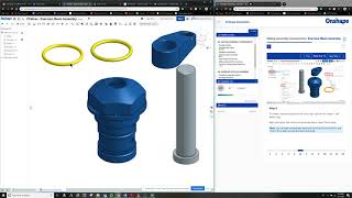 OnShape Assemblies  Basic Assembly [upl. by Lehman]