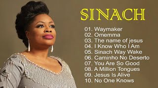 Sinach  Waymaker I Know Who I Am The name of jesus The best gospel songs worship music today [upl. by Anaihr655]