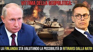 Vittima della geopolitica RITIRO dalla NATO La FINLANDIA sorprende con una nuova strategia [upl. by Krystle]