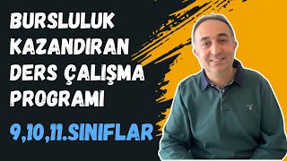 2024 Bursluluk Sınavı Hazırlık Kampı 91011 Sınıf Ders Çalışma Programı  İOKBS [upl. by Corron]