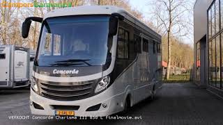 VERKOCHT Concorde Charisma III 850 L  Eurocargo  hefbed [upl. by Gulick]