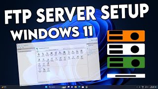 How To Setup FTP Server in Windows 11 StepByStep [upl. by Jessen670]