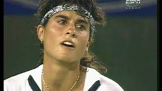 1993 Australian Open Quarterfinal  Gabriela Sabatini vs Mary Pierce ENG [upl. by Oribel172]