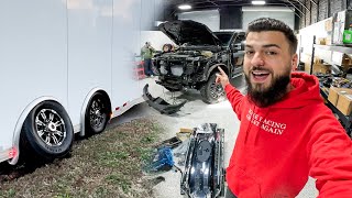 Rebuilding my Wrecked Tow Rig in Under 24 hours [upl. by Alviani137]