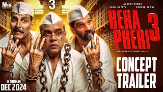 Hera Pheri 3  Official Trailer  Akshay Kumar  Suniel Shetty Paresh Rawal  Farhad Concept [upl. by Simmie]