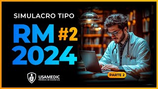 RM 2024  Resolución de Simulacro Tipo Residentado Medico 2  PARTE 2 [upl. by Ynahteb]