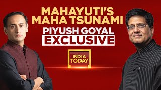 Piyush Goyal Exclusive With Rahul Kanwal  Who Will Become Meharashtras Next CM  India Today [upl. by Delfeena]