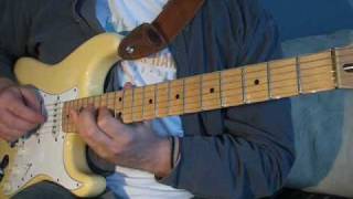 Guitar Lesson Sweeping the D Major Chord Scale [upl. by Hamann]