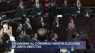 ¿Por qué la CC ordenó repetir la elección de la Junta Directiva del Congreso de la República [upl. by Llorrac]