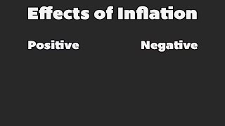 HSC Economics  Positive and Negative Effects of Inflation [upl. by Berne]