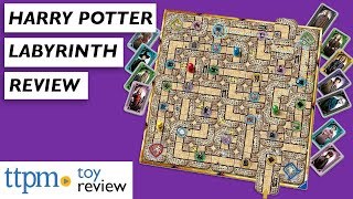 Harry Potter Labyrinth Board Game Review from Ravensburger [upl. by Suirtimid]