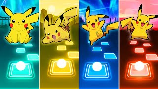 Pikachu vs Pikachu vs Pikachu vs Pikachu  Tiles Hop EDM Rush [upl. by Ahrens]