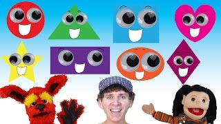 What Shape Is It Song  Learn 8 Shapes with Lyrics  Learn English Kids [upl. by Sefton]