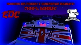 GTA SA  Sonido De Freno Y Cornetas Hadley REGALO 100 SUBS 2  ArkelDevil4032 [upl. by Dnalyram]