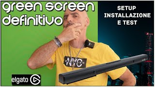 green screen Elgato TUTTA UN ALTRA COSA [upl. by Nelyaw]