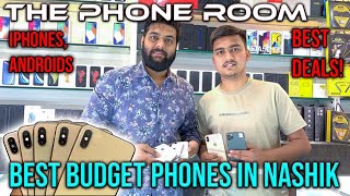 THE PHONE ROOMBest Budget iPhoneAndroidSmartphones And Accessories in Nashik Starting only 500 [upl. by Darnok]