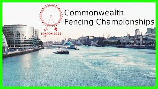 Commonwealth Fencing Championships 2022  DAY08 Piste Green [upl. by Maressa]