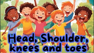 Head Knees on Toes  Kids Songs  Nursery Rhymes  Head Shoulder Knees and Toes [upl. by Keiryt292]