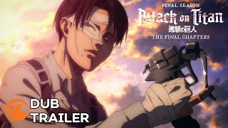 Attack on Titan Final Season THE FINAL CHAPTERS Special 1  DUB TRAILER [upl. by Yelrebma]