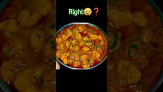 Soyabean  Aloo Recipe  Sabji 😨viral short video😲 youtobeshort food motivationvoice🙏subscribe [upl. by Haldas]