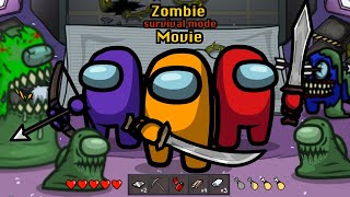 Among Us Zombie 🛠 Survival Mode Movie  Complete Edition [upl. by Luckin430]