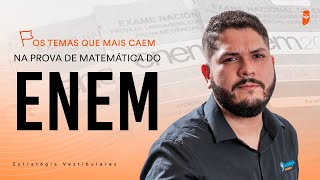 O que mais cai em Matemática no ENEM enem2024 [upl. by Ronym940]