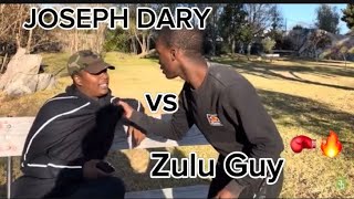 Joseph Dary VS Zulu Guy 😅🥊🔥🔥 [upl. by Dnalrag672]