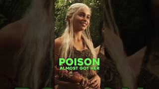 Daenerys Targaryen Almost Poisoned 🥃⚠️ GameOfThrones GOT [upl. by Eseekram]