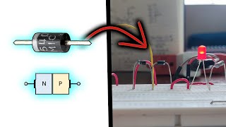 Crea un Transistor NPN Usando 2 Diodos 🔥 [upl. by Hephzipah]