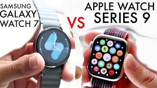 Samsung Galaxy Watch 7 Vs Apple Watch Series 9 Comparison Review [upl. by Corty]