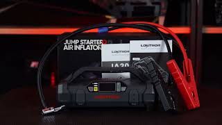 Lokithor JA301 Jump Starter and Air Compressor Demonstartion [upl. by Ylevol628]