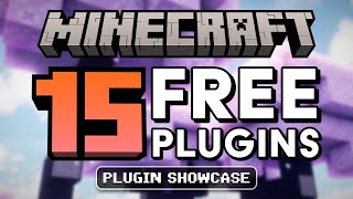 Top 15 AMAZING Free Plugins for Minecraft Servers [upl. by Rockwell434]